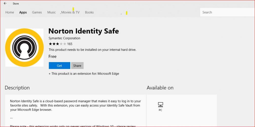 Norton Identity Safe For Edge Lasvegasfasr